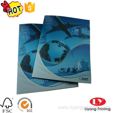 Paper file folder for office